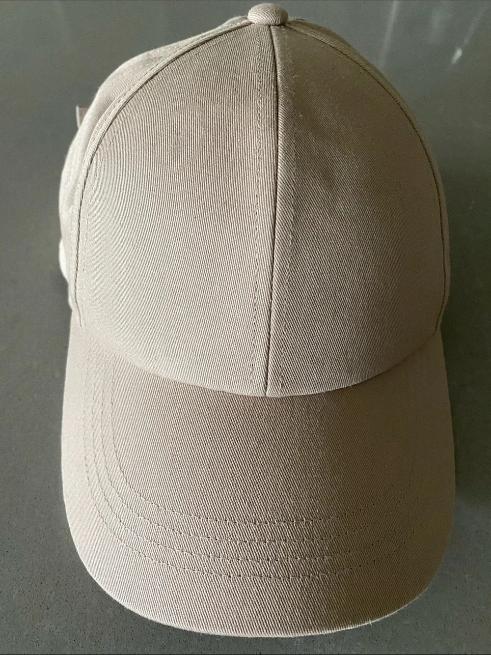 Beige Taupe Nude Baseball Cap Women’s XS/S Zara Mango H&M